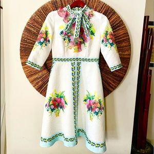 NWT Floral MIDI Dress by Front Row by Sara & Goldy